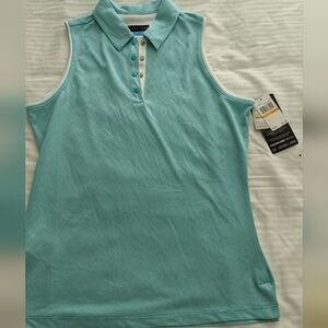 Ladies Small Sleeveless PGA Tour Golf Shirt